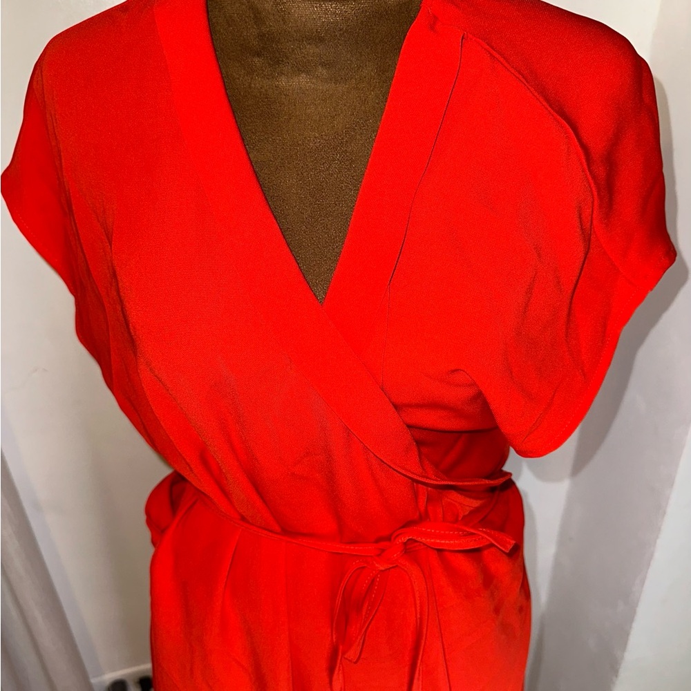 Zara Vibrant Red Women's Robe